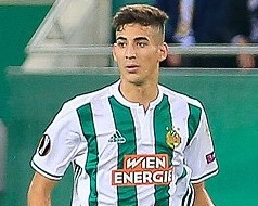 Genç Mert Müldür, Rapid Wien formasıyla, 2018